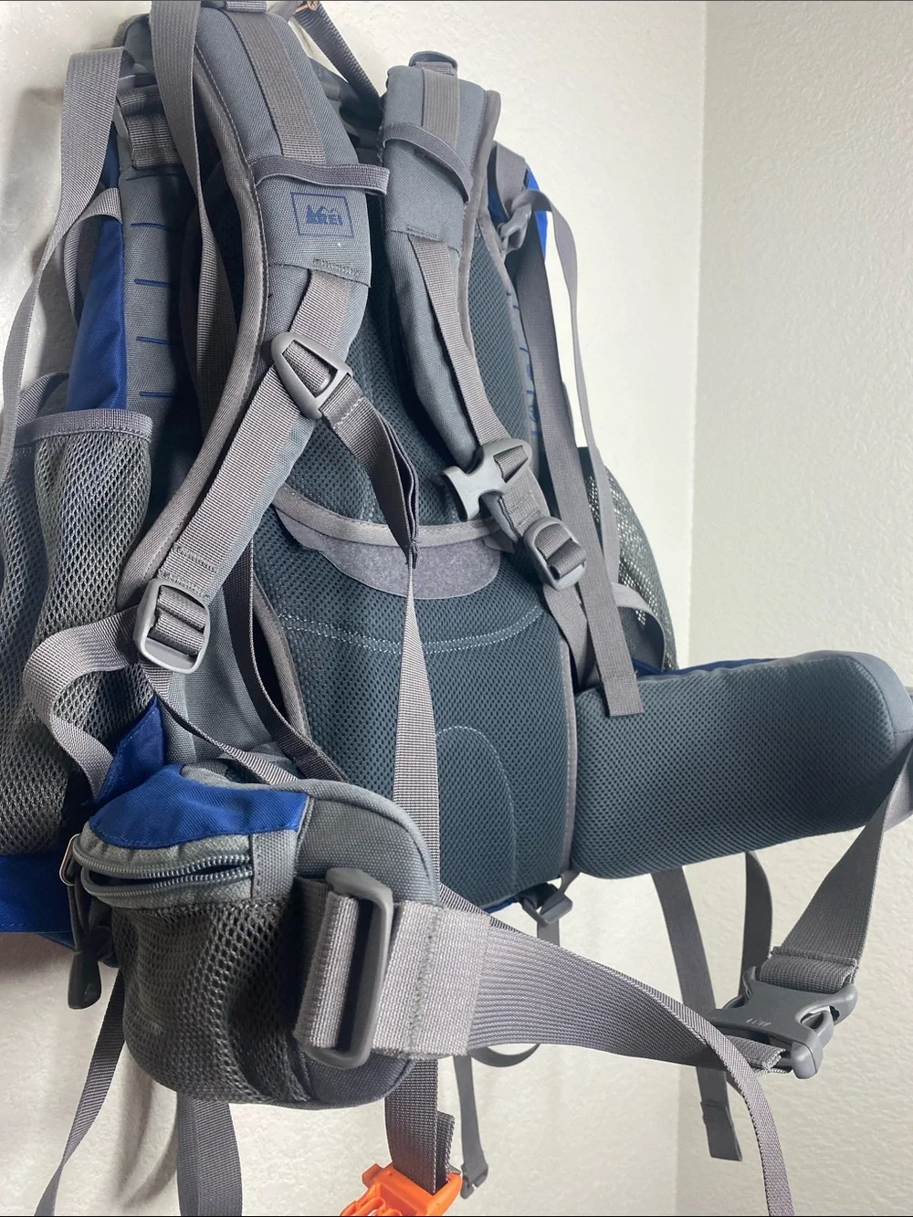 REI Royal Blue and Gray Passage 40 Daypack Backpack